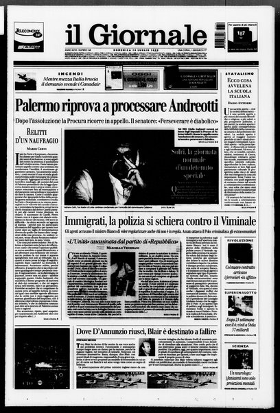 Il giornale : quotidiano del mattino